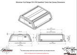 RhinoMan Canopy to suit Ford Ranger