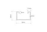 Uni-Strut Load Bar Kit (Mill Finish)