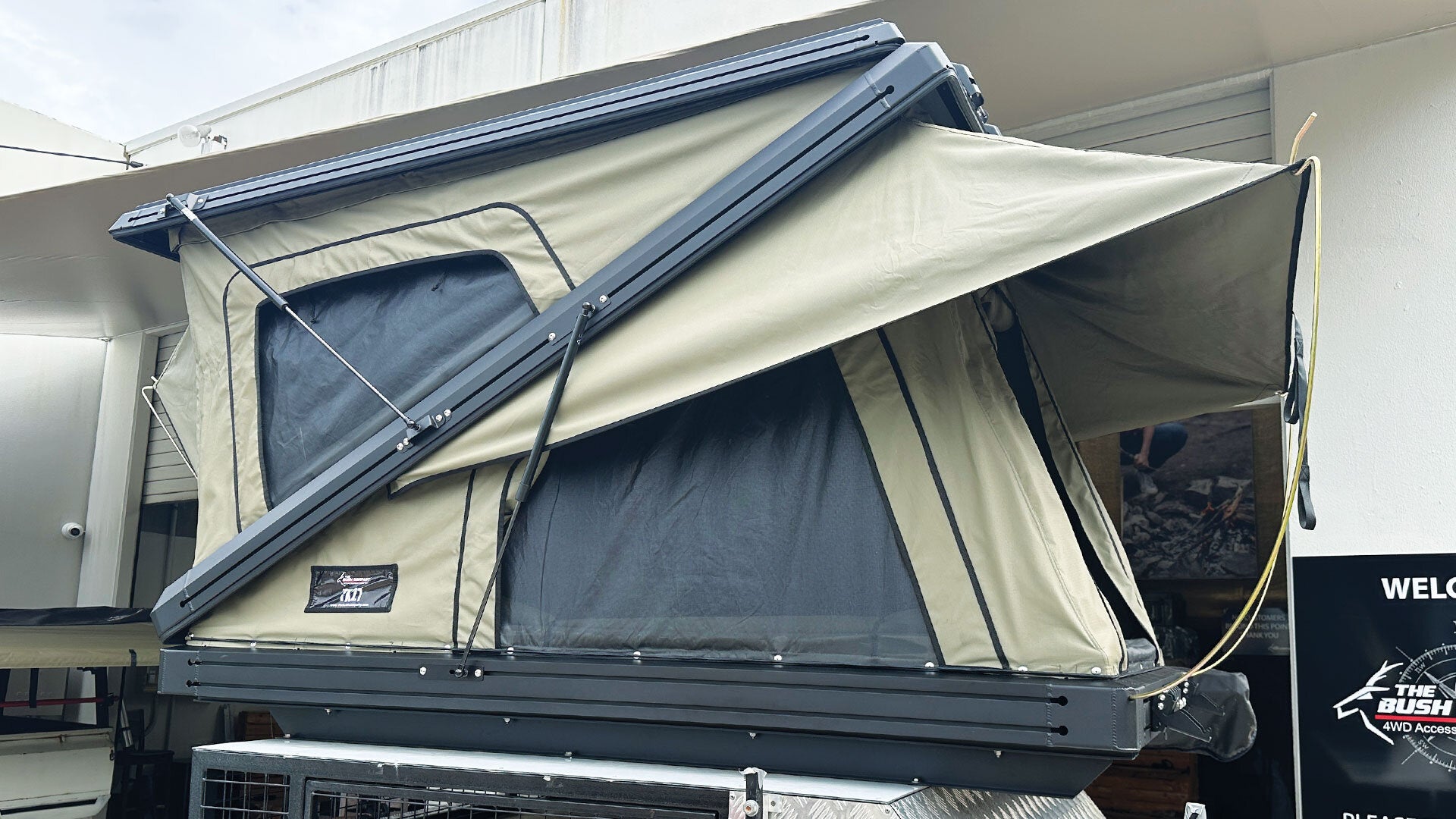 The Bush Company TX27 MAX Hardshell Rooftop Tent